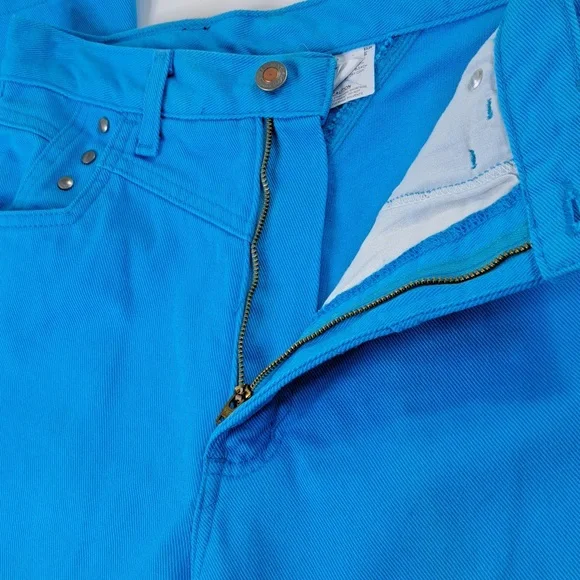 Rockies Robin Egg Blue High-Rise Western Jeans Waist 26" Inseam 37 - Picture 10 of 16